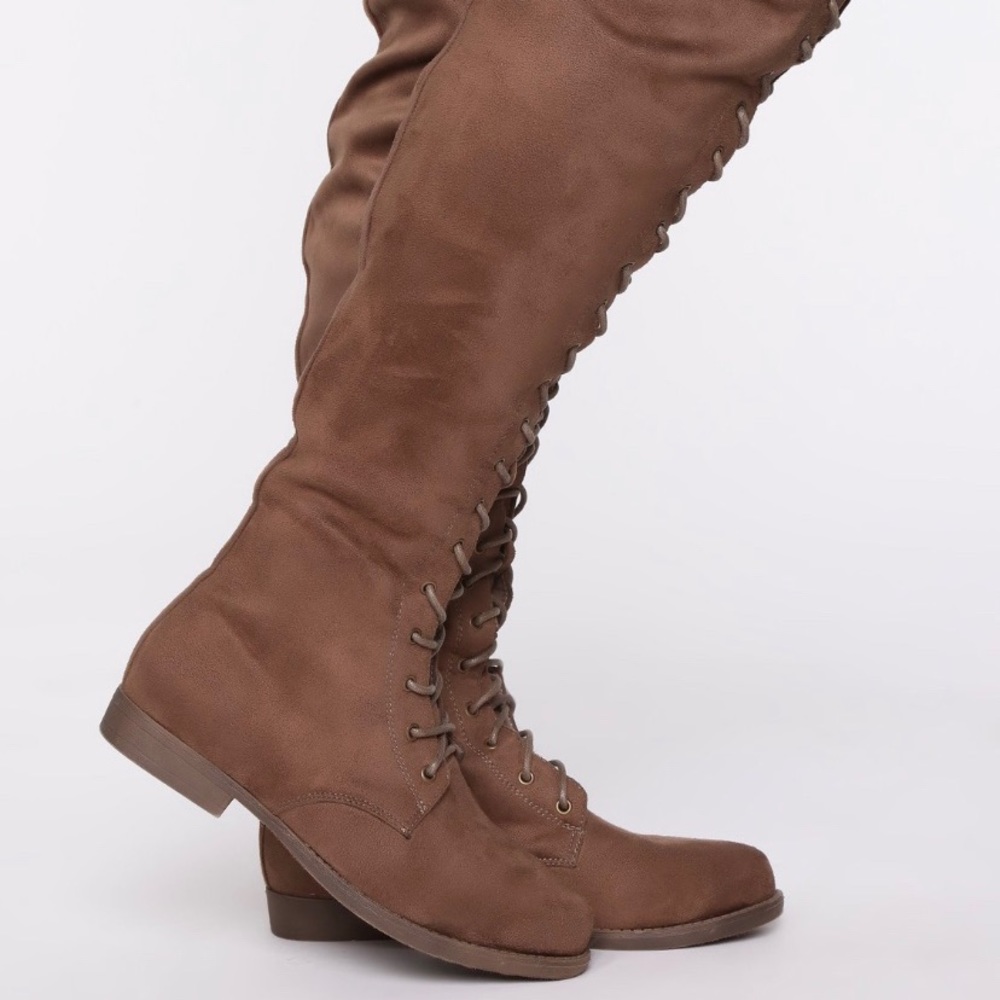 Fashion Nova Flat Boots